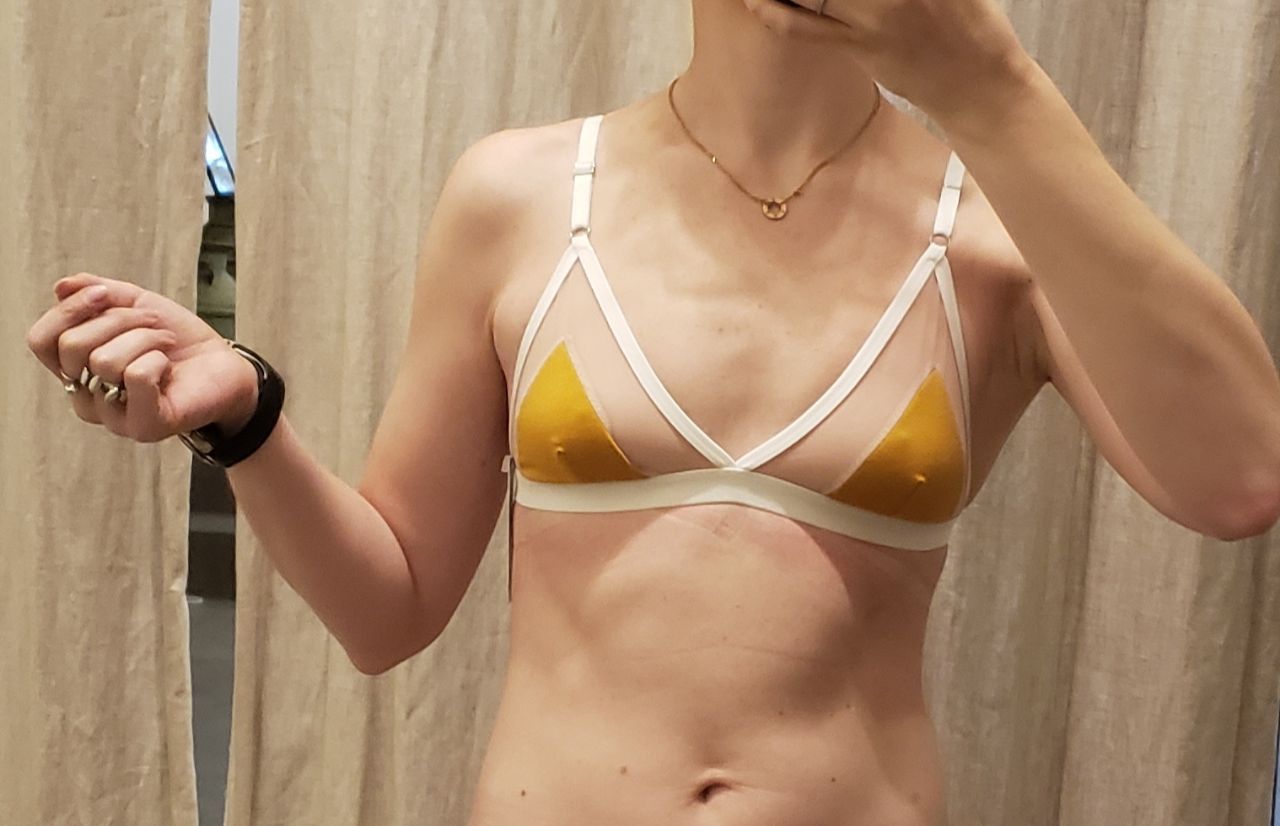 Notes from the fitting room. Mary Young lingerie.